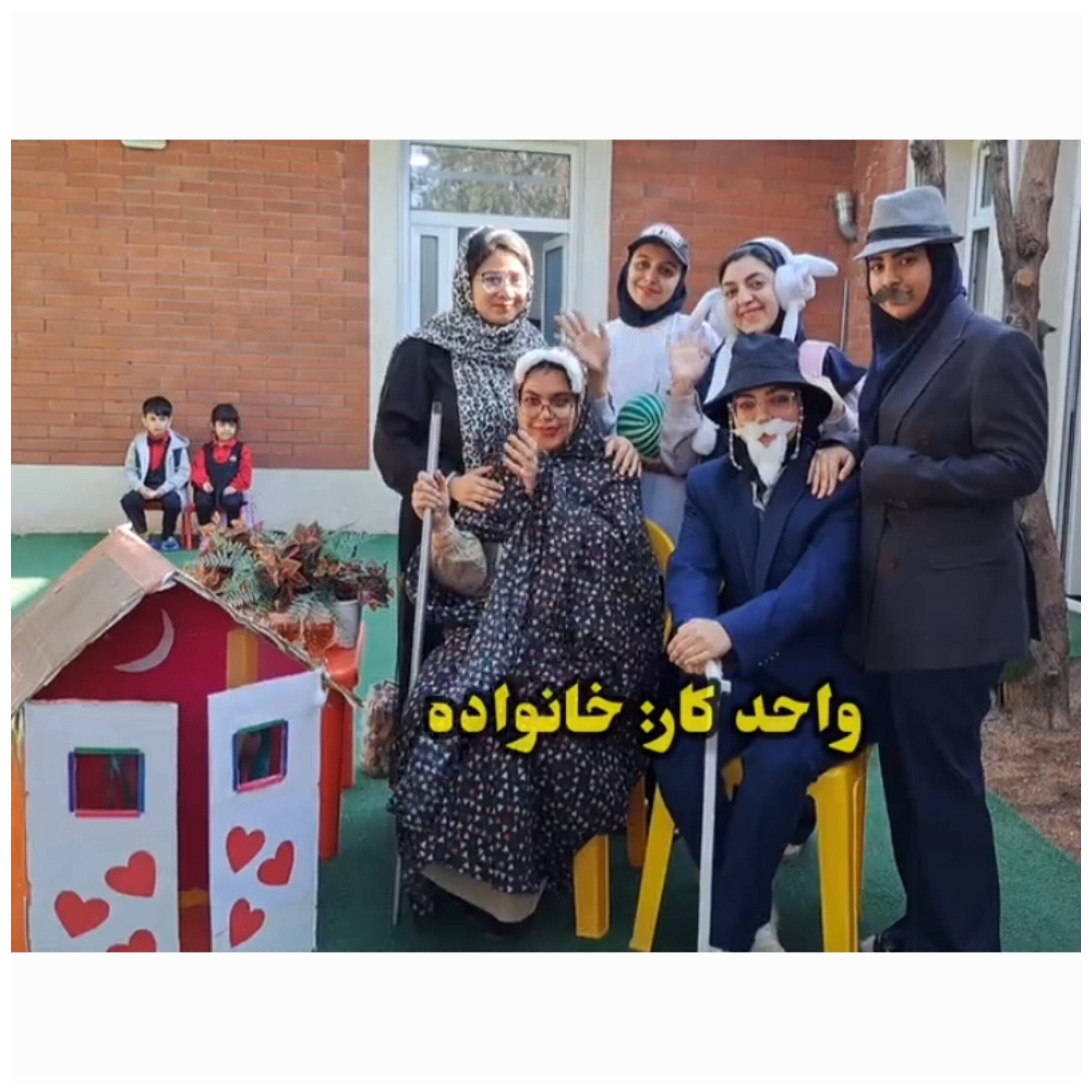 پروژه خانواده با هدف آشنایی کودکان با وظایف اعضای خانواده و احترام به والدین